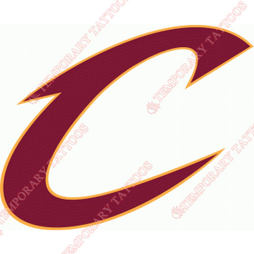 Cleveland Cavaliers Customize Temporary Tattoos Stickers NO.952